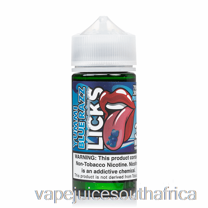Vape Pods Frozty Yummi Blue Raspberry - Licks Roll Upz - 100Ml 3Mg